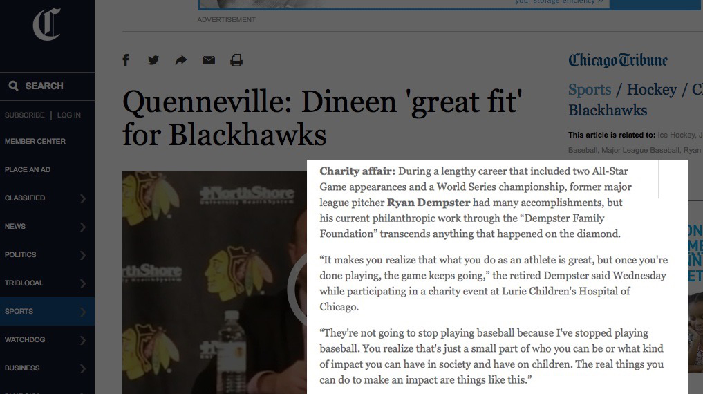 Quenneville Article